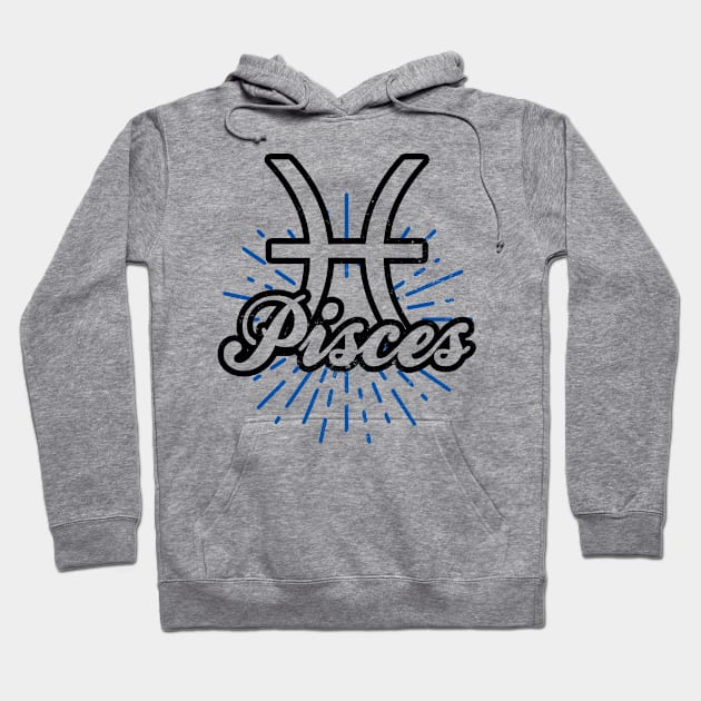 Pisces Zodiac Shirt | Perfect Sign Glow Gift Hoodie by Gawkclothing